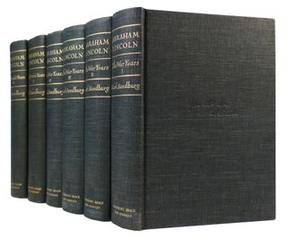 Item #162886 ABRAHAM LINCOLN The Prairie Years and the War Years in 6 Volumes. Carl Sandburg