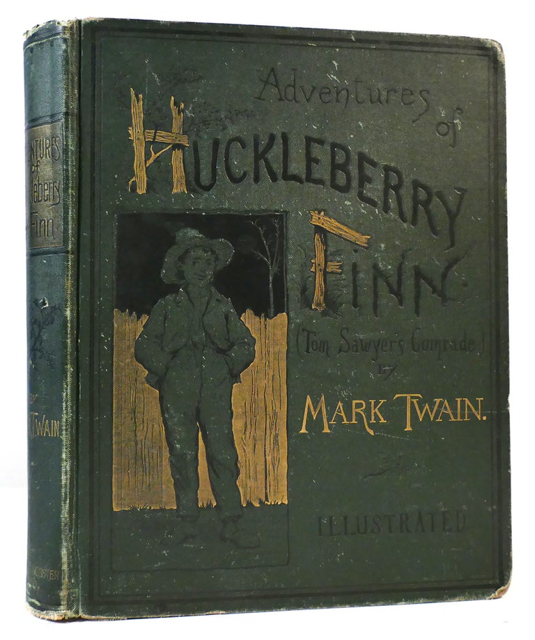 Item #162931 ADVENTURES OF HUCKLEBERRY FINN 1st Issue. Mark Twain.