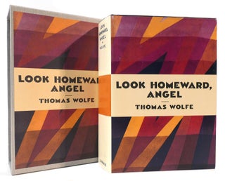 Item #163083 LOOK HOMEWARD ANGEL The First Edition Library - FEL. Thomas Wolfe