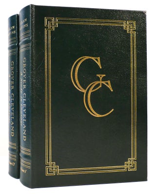 Item #163913 GROVER CLEVELAND A STUDY IN COURAGE Easton Press. Allan Nevins