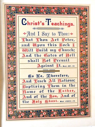 CHRIST IN HIS CHURCH; HER DOGMAS AND HER SAINTS, WITH MORAL REFLECTIONS, CRITICAL ILLUSTRATIONS AND EXPLANATORY NOTES