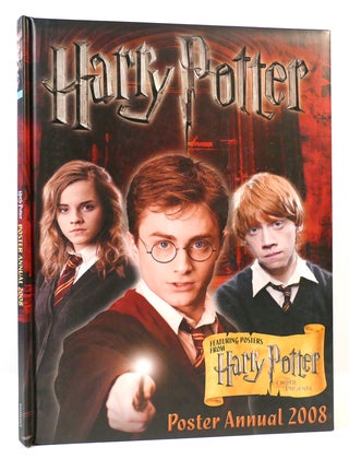 Item #164580 HARRY POTTER POSTER ANNUAL 2008. J. K. Rowling