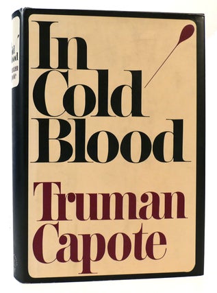 Item #164600 IN COLD BLOOD. Truman Capote