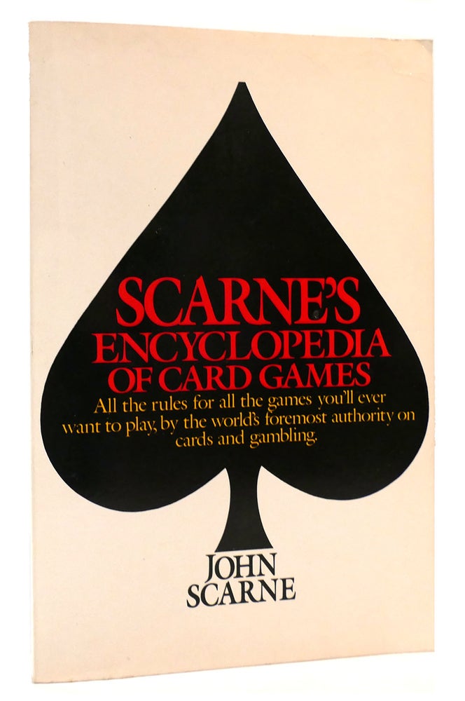 Item #164840 SCARNE'S ENCYCLOPEDIA OF GAMES. John Scarne.