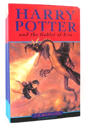 Item #164944 HARRY POTTER AND THE GOBLET OF FIRE. J. K. Rowling