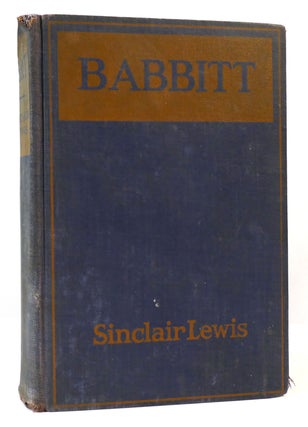 Item #164976 BABBITT. Sinclair Lewis