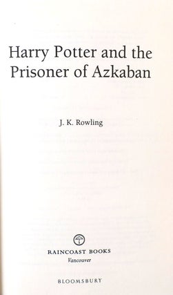 HARRY POTTER AND THE PRISONER OF AZKABAN