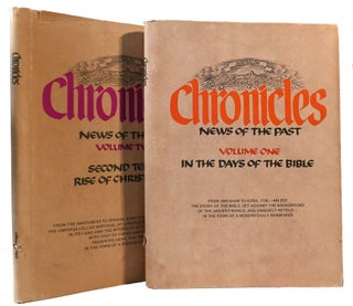 Item #165302 CHRONICLES: NEWS OF THE PAST VOLUMES 1 & 2. Moshe Aumann Dr. Israel Eldad