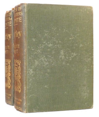 Item #165498 SHIRLEY 2 VOLUME SET Novels of the Sisters Bronte. Temple Scott Charlotte Bronte