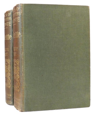 Item #165499 VILLETTE 2 VOLUME SET Novels of the Sisters Bronte. Temple Scott Charlotte Bronte
