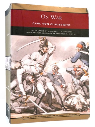 Item #165602 ON WAR. Carl Von Clausewitz