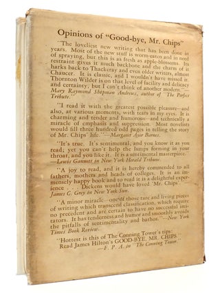 GOOD-BYE, MR. CHIPS SIGNED