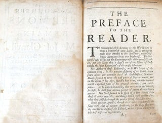 SOME DISCOURSES, SERMONS, AND REMAINS OF THE REVEREND MR. JOS. GLANVIL, LATE RECTOR OF BATHE AND CHAPLAIN IN ORDINARY TO HIS MAJESTY; Late Rector of Bathe and Chaplain in Ordinary to His Majesty