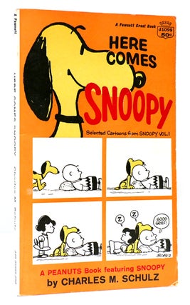 Item #166373 HERE COMES SNOOPY SELECTED CARTOONS FROM SNOOPY VOL. I. Charles M. Schulz