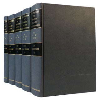 Item #166610 THE PAPERS OF DWIGHT DAVID EISENHOWER The War Years: Volumes 1-5. Dwight David...