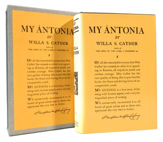 Item #166757 MY ANTONIA The First Edition Library - FEL. Willa Cather