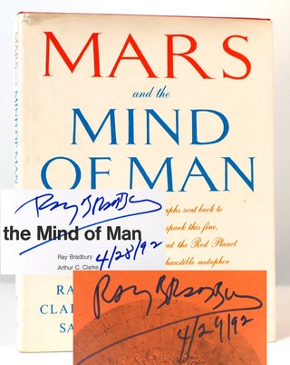 Item #167090 MARS AND THE MIND OF MAN Signed 1st. Ray Bradbury
