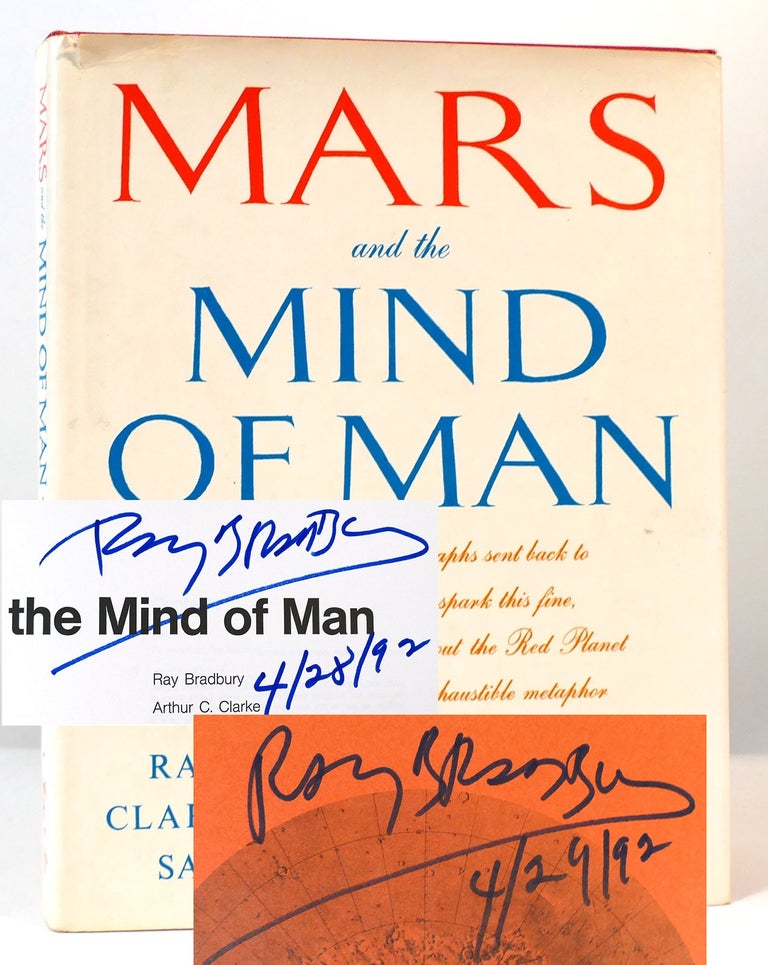 Item #167090 MARS AND THE MIND OF MAN Signed 1st. Ray Bradbury.