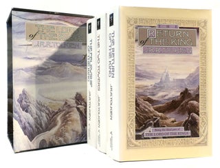 THE LORD OF THE RINGS - THE FELLOWSHIP OF THE RING, THE TWO TOWERS, THE RETURN OF THE KING. J. R. R. Tolkien.