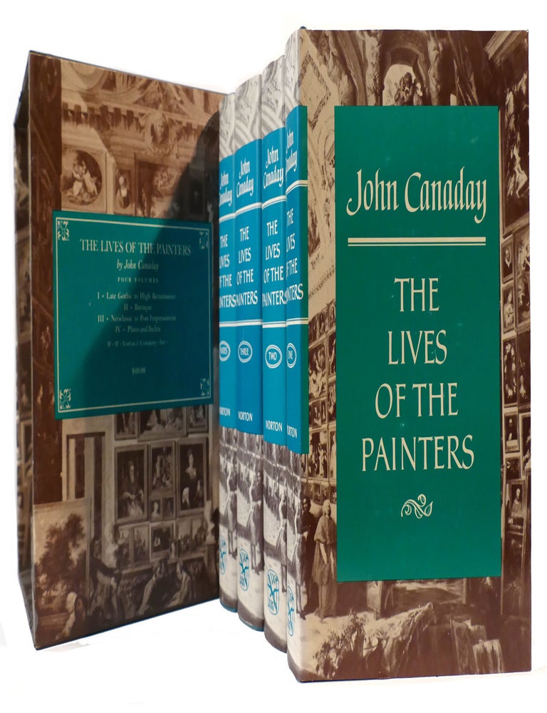 THE LIVES OF THE PAINTERS | John Canaday | First Edition; Second Printing
