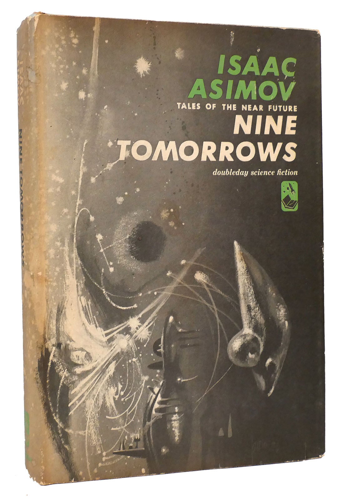 NINE TOMORROWS | Isaac Asimov | Book Club Edition