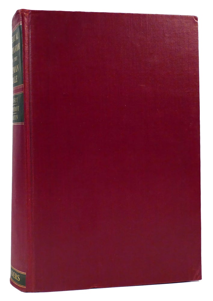 Item #167706 SEXUAL BEHAVIOR IN THE HUMAN MALE. Alfred C. Kinsey.
