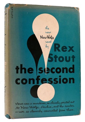 Item #167719 THE SECOND CONFESSION. Rex Stout