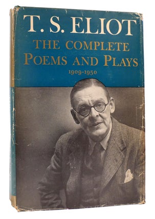 Item #167728 THE COMPLETE POEMS AND PLAYS 1909-1950. T. S. Eliot