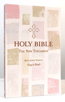 Item #167805 HOLY BIBLE CONTAINING THE NEW TESTAMENT Easy to Read. King James Holy Bible