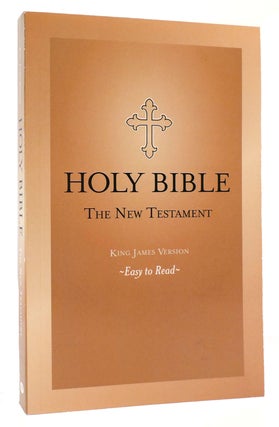 Item #167811 HOLY BIBLE CONTAINING THE NEW TESTAMENT Easy to Read. King James Holy Bible