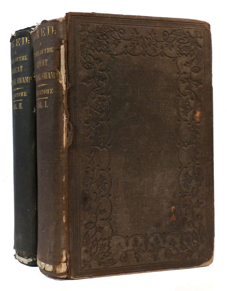 Item #167822 DRED: A TALE OF THE GREAT DISMAL SWAMP 2 VOLUME SET. Harriet Beecher Stowe.