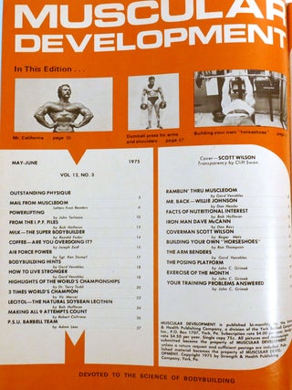 MUSCULAR DEVELOPMENT MAGAZINE MAY-JUNE 1975