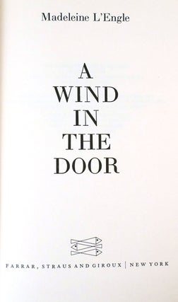 A WIND IN THE DOOR Signed