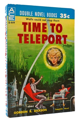 Item #168084 TIME TO TELEPORT, THE GENETIC GENERAL Ace Double Novel Books. Gordon R. Dickson