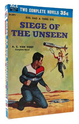 THE WORLD SWAPPERS, SIEGE OF THE UNSEEN Ace Double Novel Books