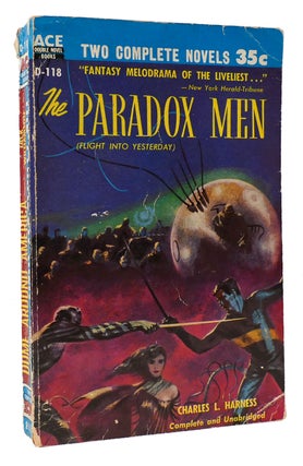 Item #168092 THE PARADOX MEN, DOME AROUND AMERICA Ace Double Novel Books. Jack Williamson Charles...
