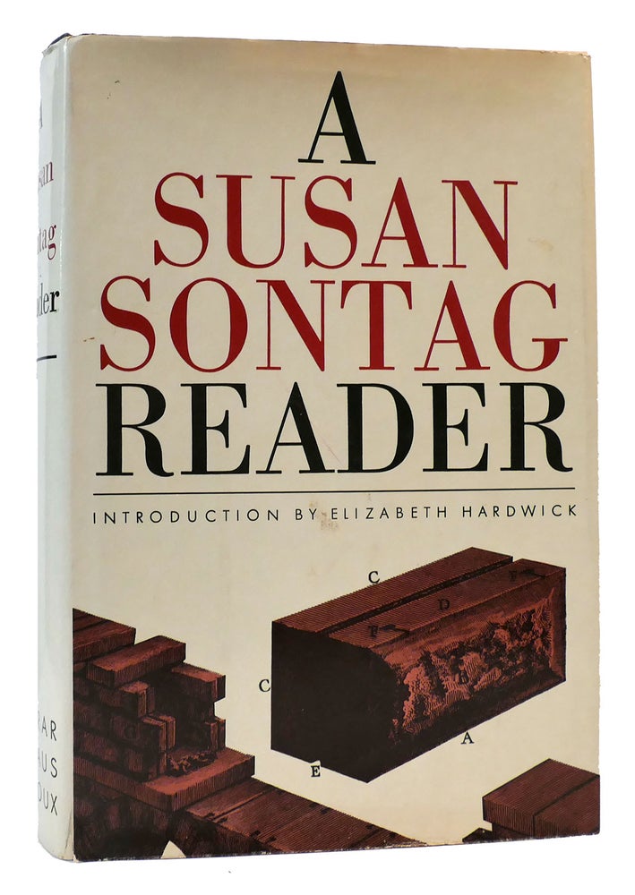 Item #168100 A SUSAN SONTAG READER. Susan Sontag.