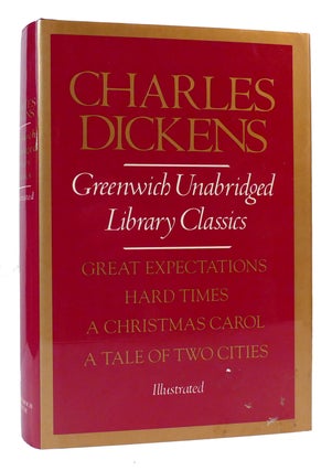 Item #168101 GREAT EXPECTATIONS, HARD TIMES, A CHRISTMAS CAROL, A TALE OF TWO CITIES. Charles...
