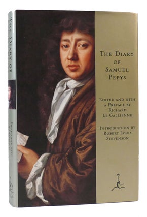 Item #168255 DIARY OF SAMUEL PEPYS. Samuel Pepys, Richard Le Gallienne