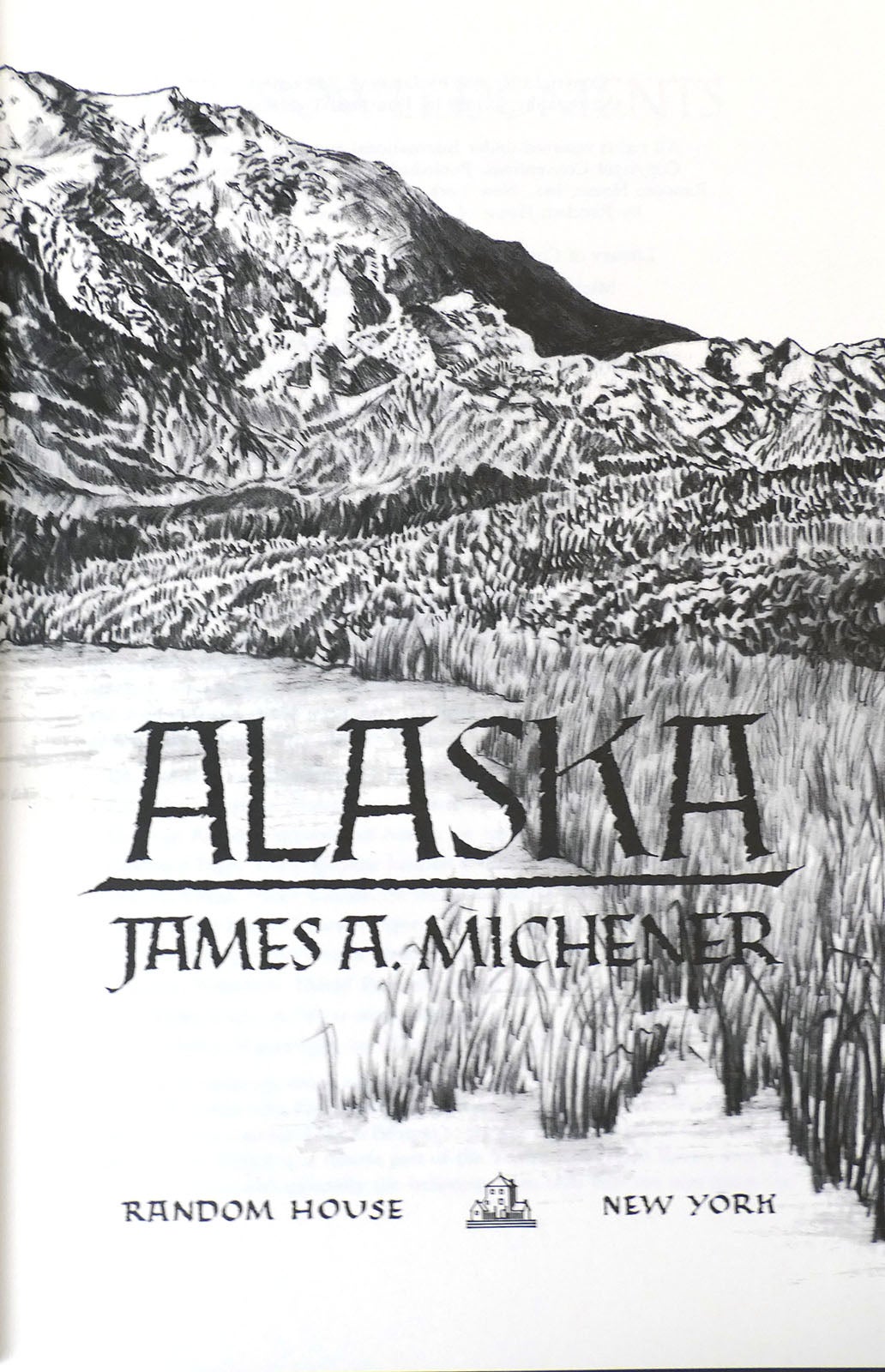 Alaska By James A. Michener 1st Edition Hardcover Book/James -  Portugal