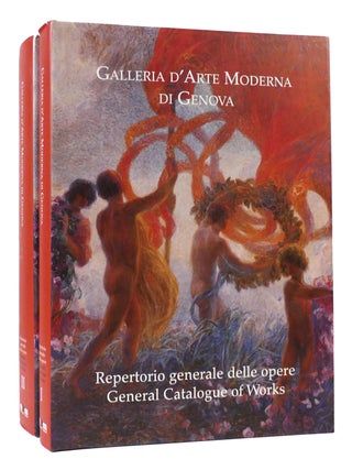 GALLERIA D'ARTE MODERNA DI GENOVA 2 VOLUME SET; General Catalogue of Works. Maria Flora Giubilei.