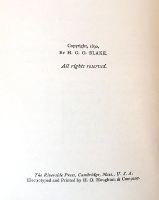 THOREAU'S THOUGHTS; Selections from the Journals of Thoreau