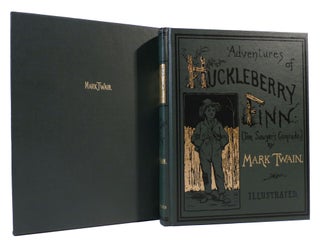 Item #168666 ADVENTURES OF HUCKLEBERRY FINN. Mark Twain