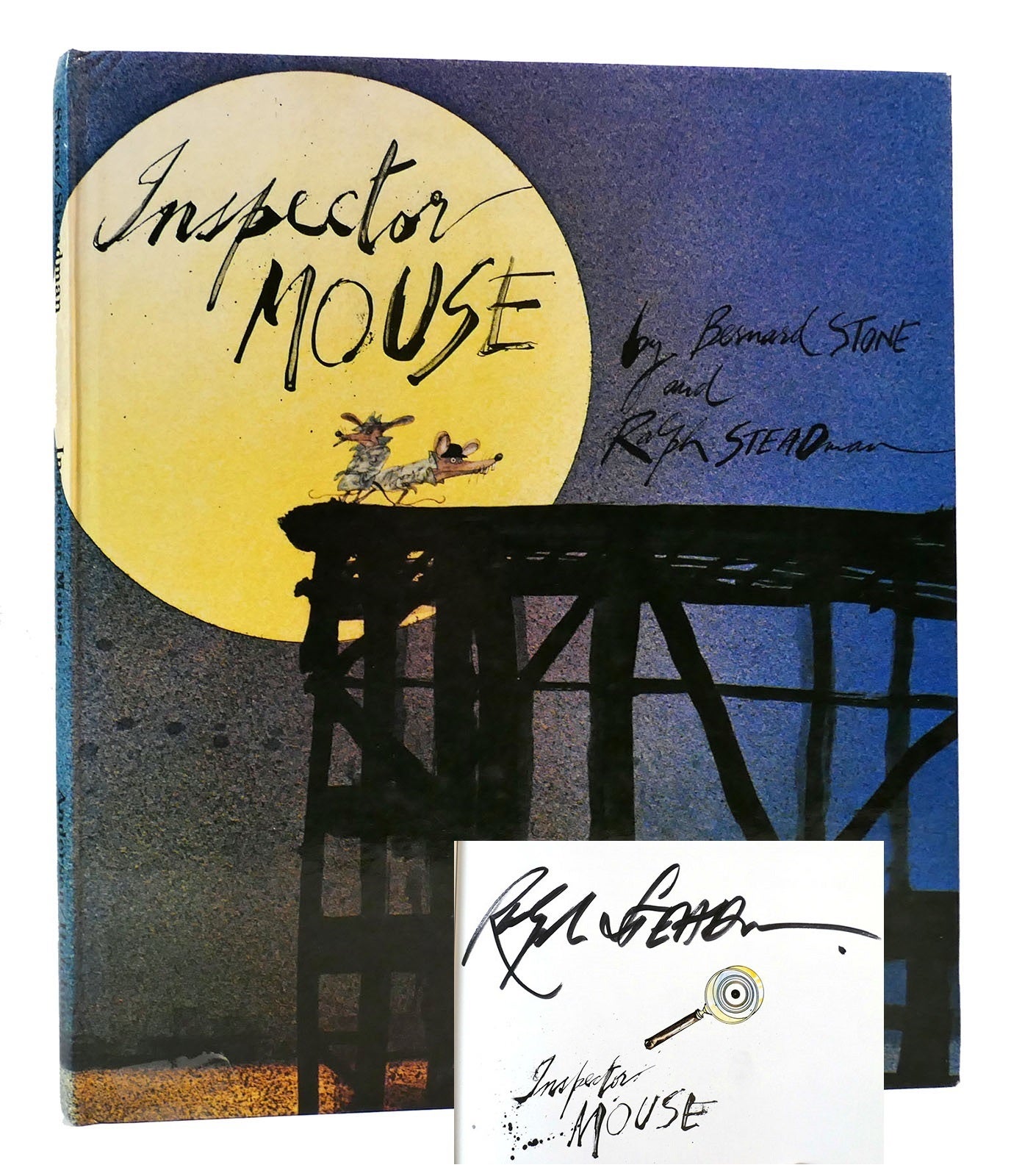 INSPECTOR MOUSE SIGNED | Ralph Steadman Bernard Stone | First Edition ...