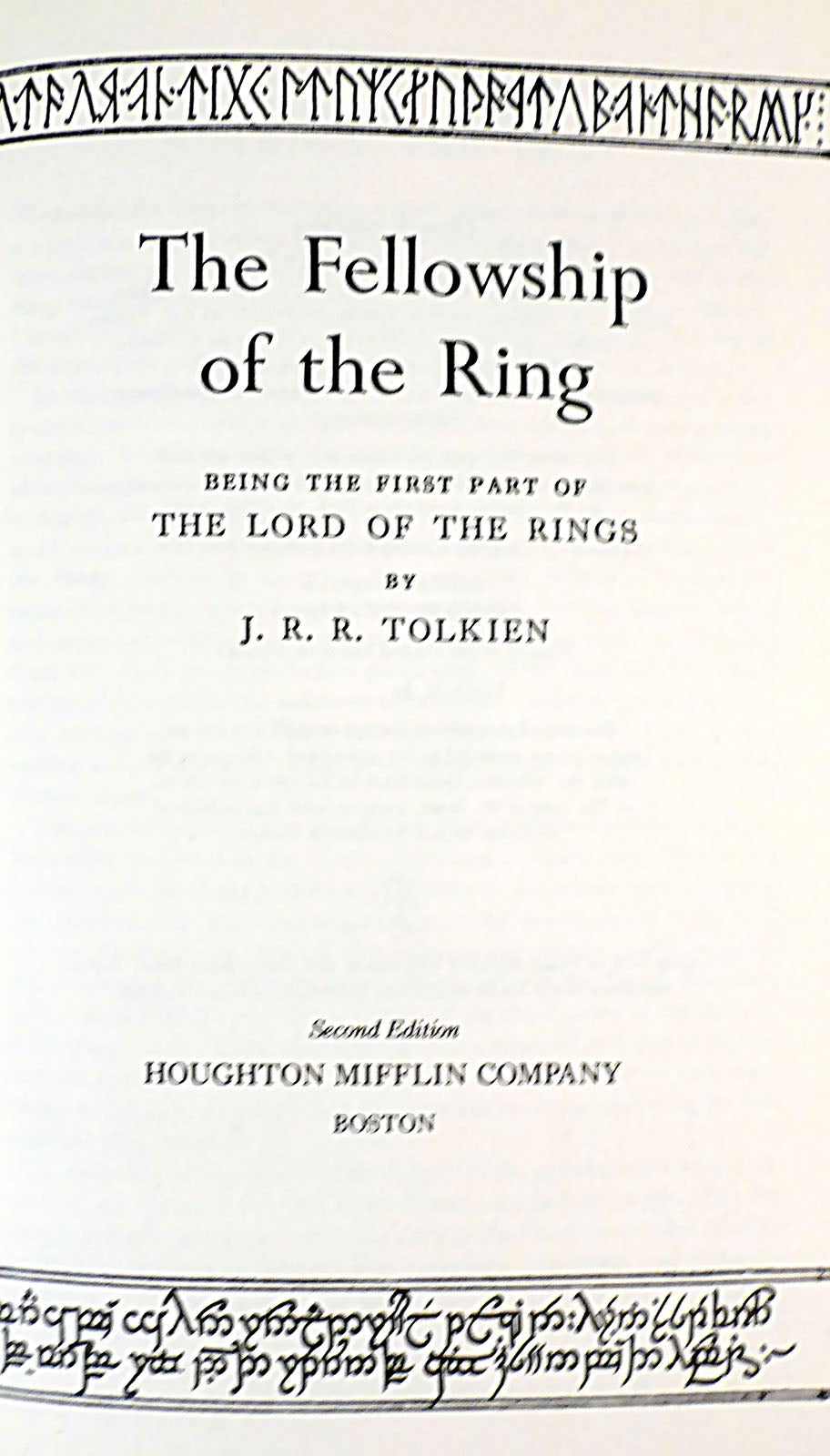 The Lord of The Rings Trilogy: The Fellowship of the Ring, The Two Towers,  The Return of the King. - Raptis Rare Books