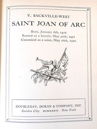 SAINT JOAN OF ARC