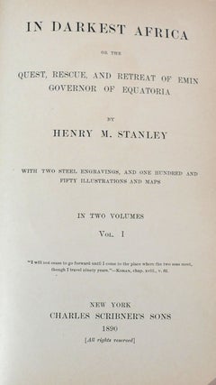 IN DARKEST AFRICA 2 VOLUME SET