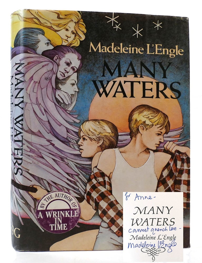 Item #169078 MANY WATERS; SIGNED. Madeleine L'Engle.