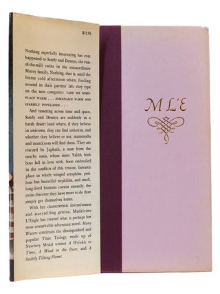 MANY WATERS; SIGNED