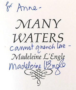MANY WATERS; SIGNED